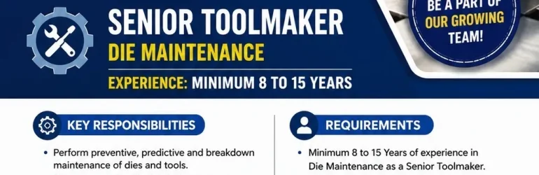 Senior Toolmaker